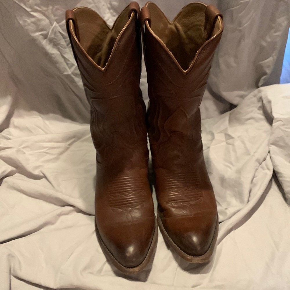 Tecovas Bourbon Leather Jamie Boot